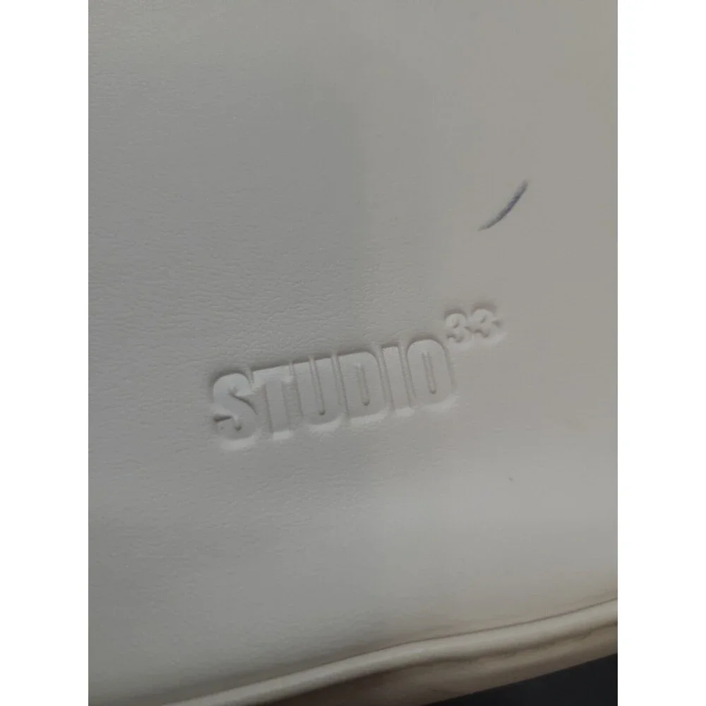 Studio 33 Crossbody Camera Bag with Floral Embellishment WHITE RTL$50